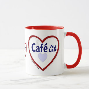 Taza Love Café Au Lait - Ringer Mug