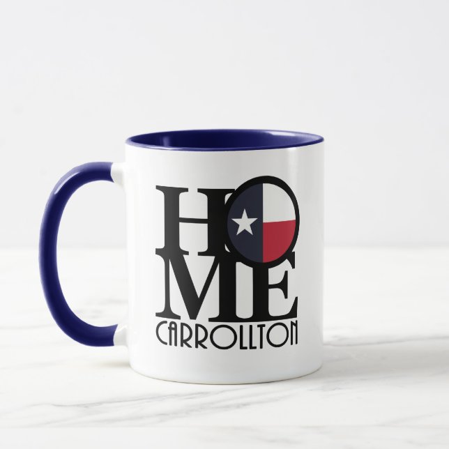 Taza LOVE Carrolton Texas (Izquierda)