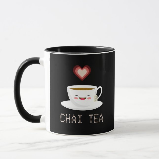Taza Love Chai Tea (Izquierda)