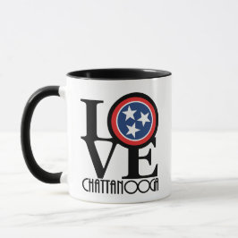Taza LOVE Chattanooga Tennessee 15oz