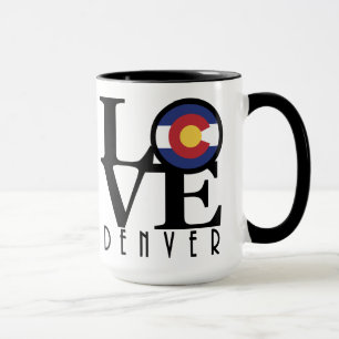 Taza LOVE Denver Colorado 15oz
