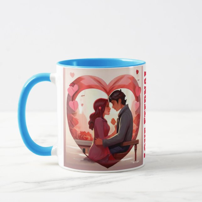 Taza Love Eternal Combo Mug (Izquierda)