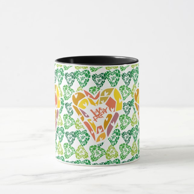 TAZA LOVE FACTORY HEARTS BY MASANSER  (Centro)