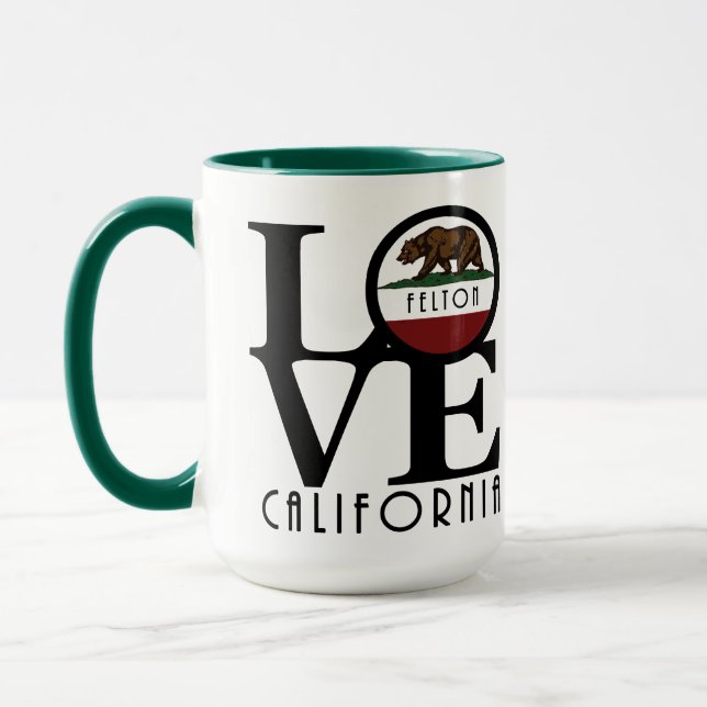 Taza LOVE Felton California 15oz (Izquierda)