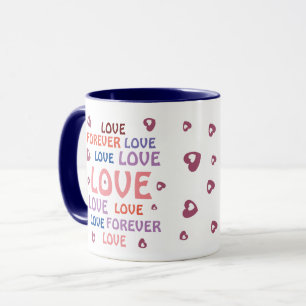 TAZA LOVE FLOWER HEART BIRTHDAY VALENTINE MUG
