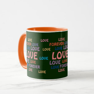 TAZA LOVE FLOWER HEART BIRTHDAY VALENTINE MUG