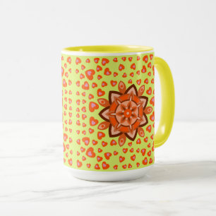 TAZA LOVE FLOWER HEART BIRTHDAY VALENTINE MUG