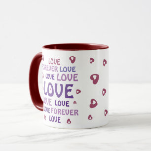 TAZA LOVE FLOWER HEART BIRTHDAY VALENTINE MUG