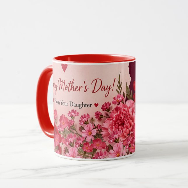 TAZA LOVE GIFT FOR MOTHER  (Anverso izquierdo)