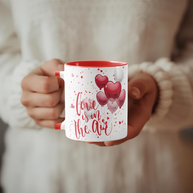 Taza Love  Is In The Air Personalized Mug (Subido por el creador)