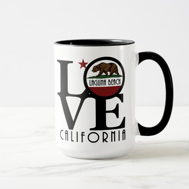 Taza LOVE Laguna Beach 15oz (Derecha)