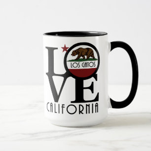 Taza LOVE Los Gatos 15oz