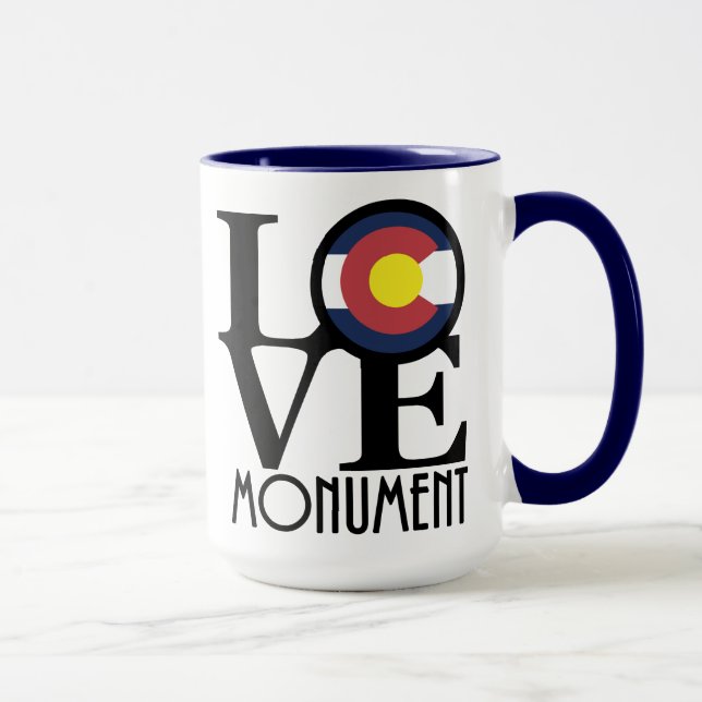 Taza LOVE Monument Colorado 15oz (Derecha)
