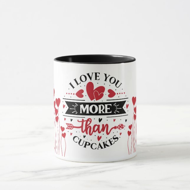 Taza Love Mug, Valentine's Day Gift Coffee Mug  (Centro)