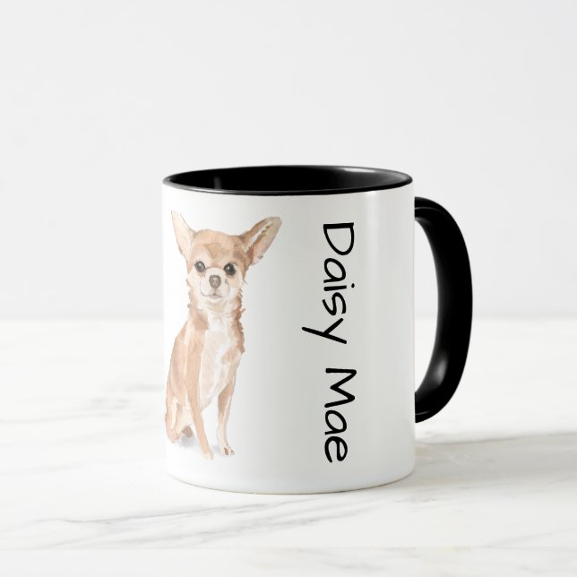 Taza Love My Chihuahua  (Anverso derecho)