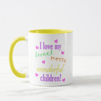 Taza Love My Children Mug