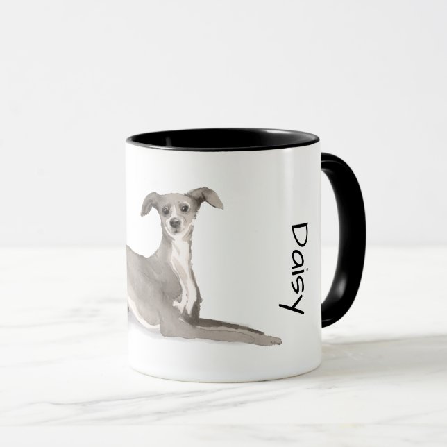 Taza Love My Italian Greyhound (Anverso derecho)