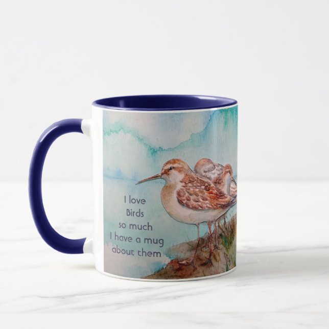 Taza Love Shore Birds So Much Fun Quote Saying (Izquierda)
