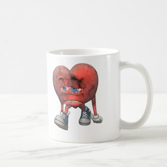 Taza Love Sick Heart Mug (Derecha)