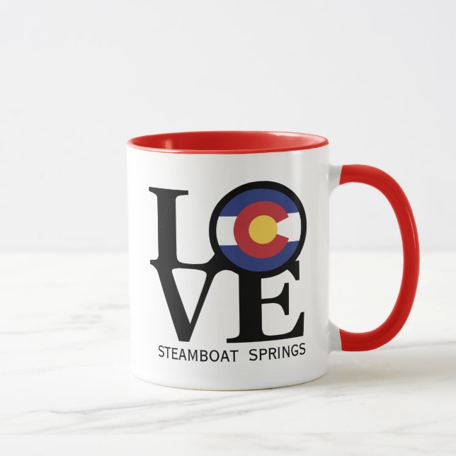 Taza LOVE Steamboat Springs Mug (Derecha)