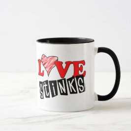 Taza Love Stinks