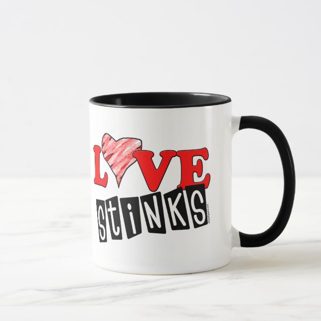 Taza Love Stinks (Derecha)