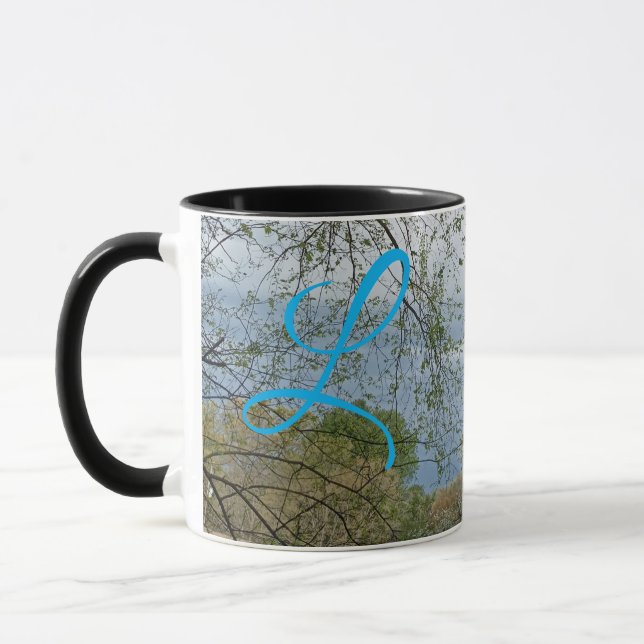 Taza Love the "L" ArborCrosse Initial Mug  (Izquierda)