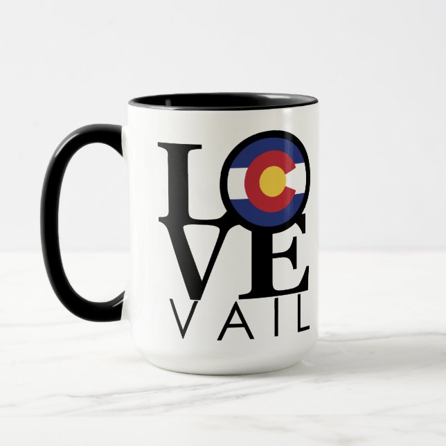 Taza LOVE Vail Colorado (Izquierda)