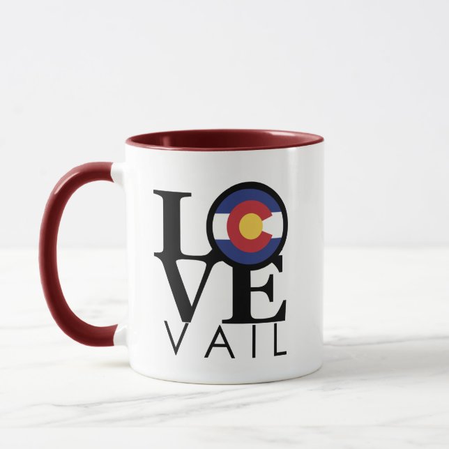 Taza LOVE Vail Colorado (Izquierda)