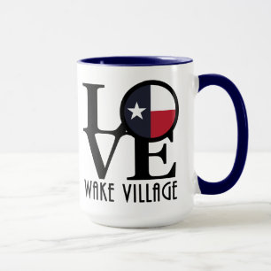 Taza LOVE Wake Village 15oz