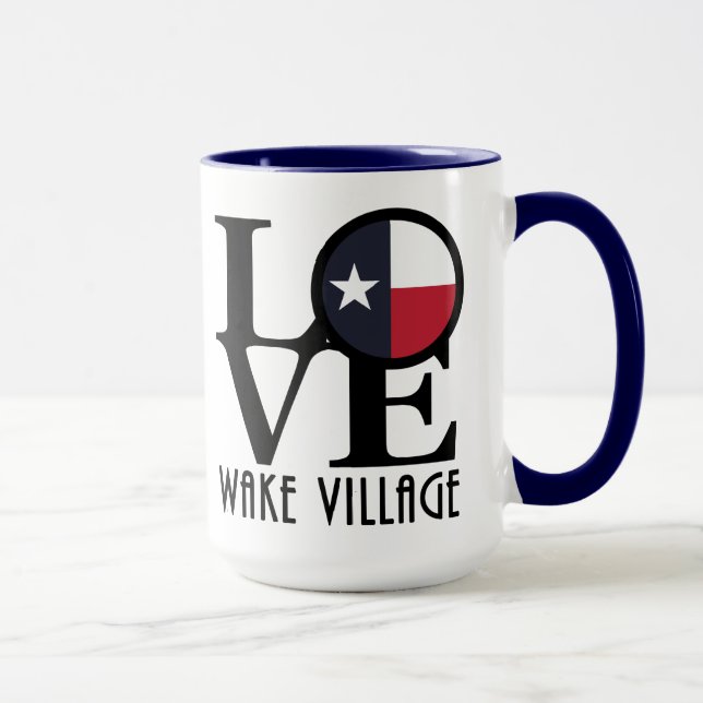 Taza LOVE Wake Village 15oz (Derecha)