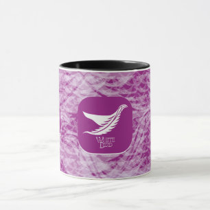 TAZA LOVE WHITE BIRD BY MASANSER