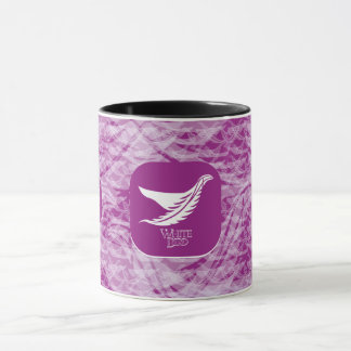 TAZA LOVE WHITE BIRD BY MASANSER