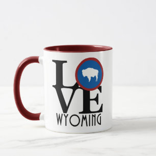 Taza LOVE Wyoming 11oz