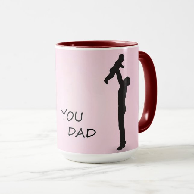 Taza Love You Dad Combo Mug (Anverso derecho)