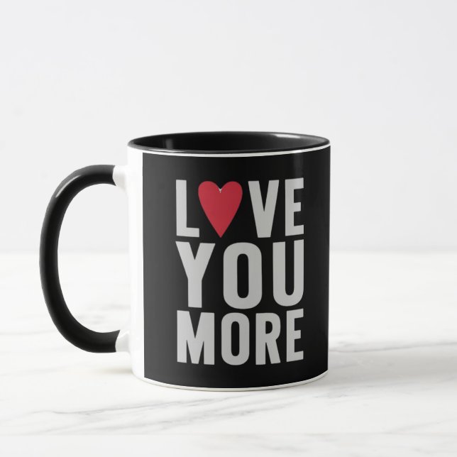 Taza Love You More Polished Style  (Izquierda)