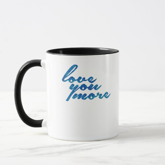 Taza Love You More Refined Aesthetic  (Izquierda)