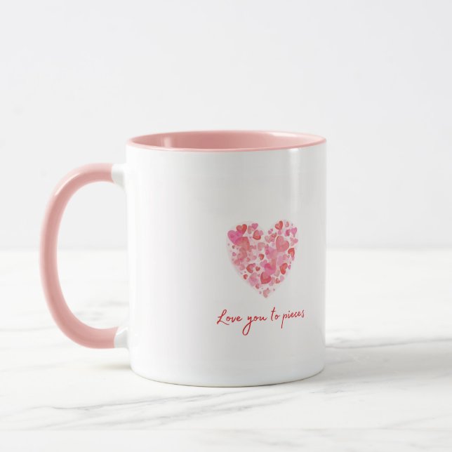 Taza Love you to pieces  (Izquierda)