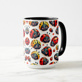 Taza Lovely Ladybugs