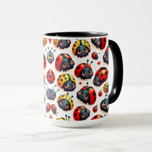 Taza Lovely Ladybugs