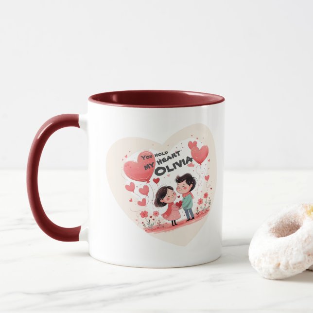 TAZA LOVER'S MUG (Con donut)