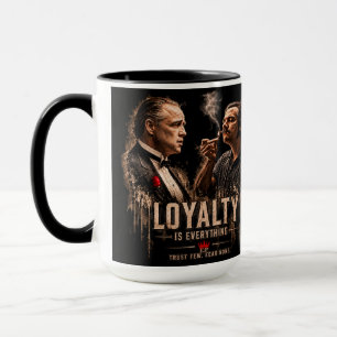 Taza Loyalty Vintage Gangster Art Wall Clock