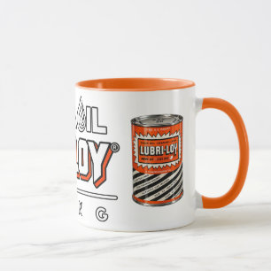 Taza Lubri-Loy Costa Oil Racing Vintage