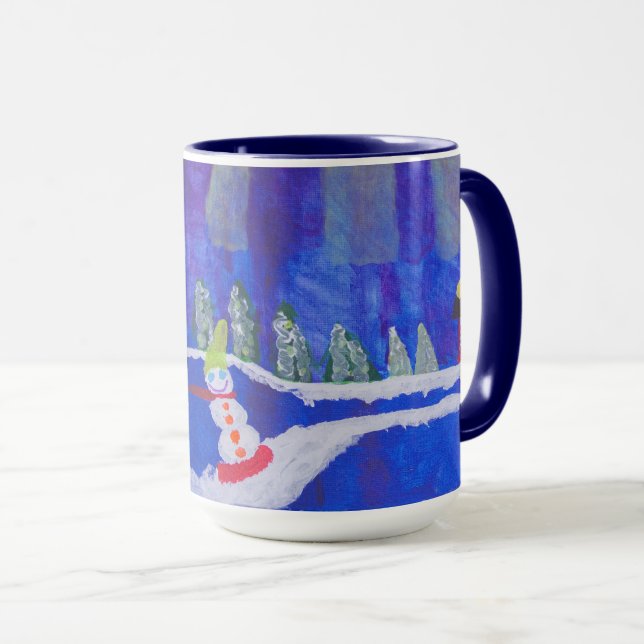 Taza Luces boreales (Anverso derecho)
