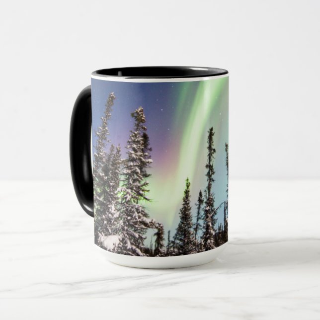 Taza Luces boreales | Parque nacional Denali (Anverso izquierdo)