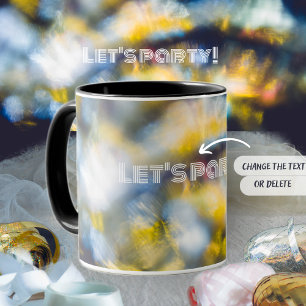 Taza Luces cósmicas de baile