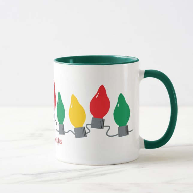 Taza Luces de navidad (Derecha)