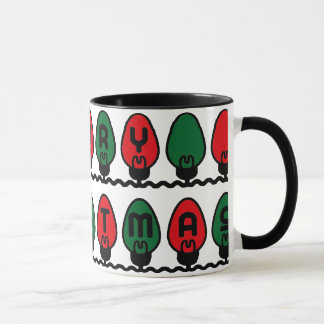 Taza Luces de navidad
