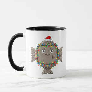 Taza Luces de Navidad de Estrella de Mar Brillantes Baj