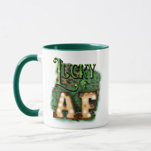 Taza Luces del marquesino irlandés St. Patrick's Day Lu